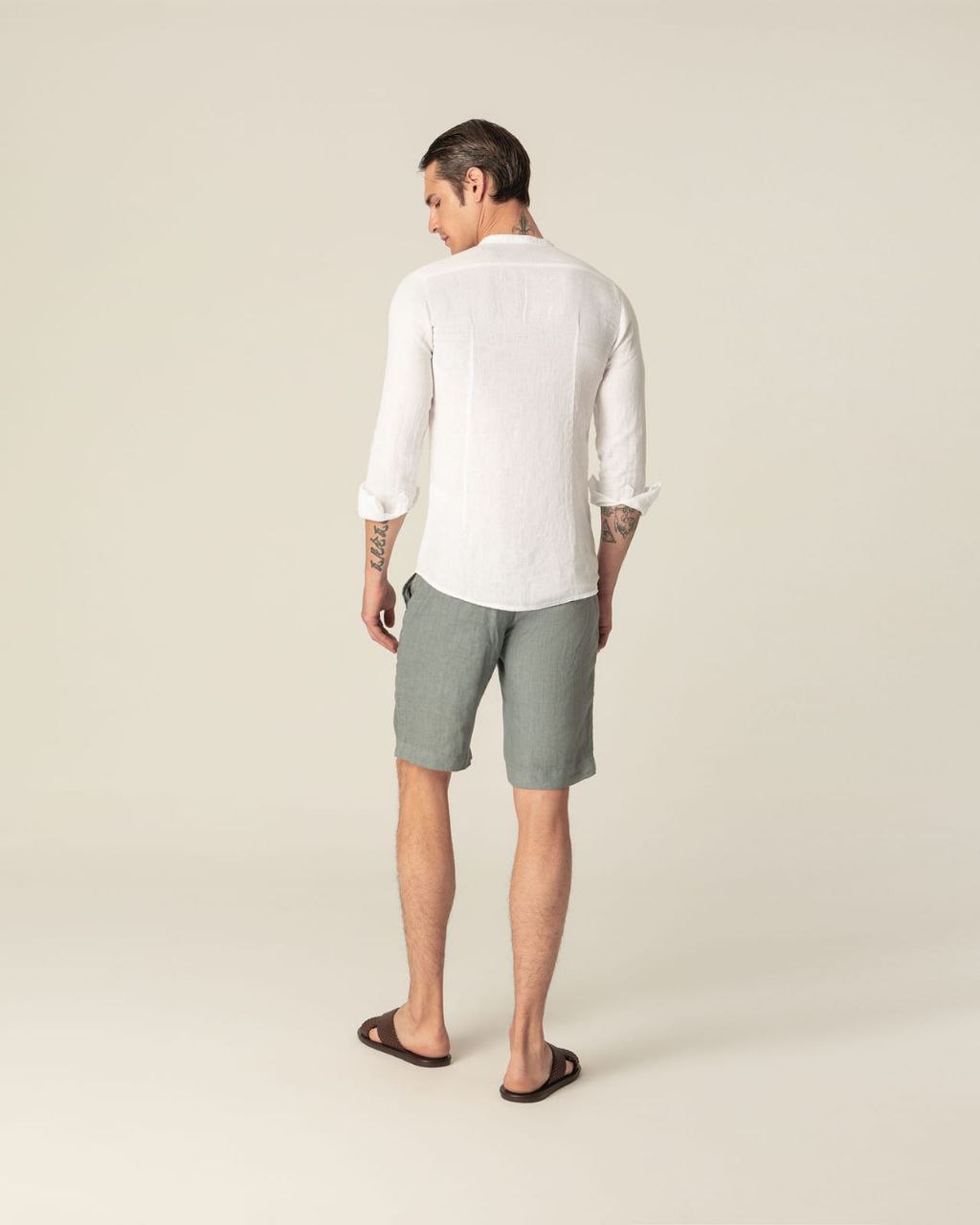 PLS Linen shirt Mao