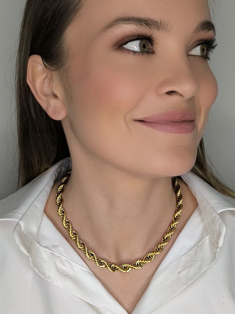 ZAG Bijoux Rope chain Necklace