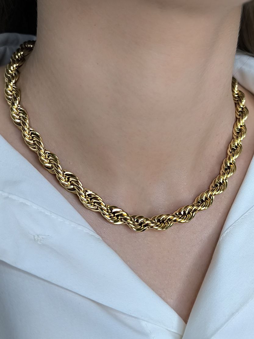 ZAG Bijoux Rope chain Necklace