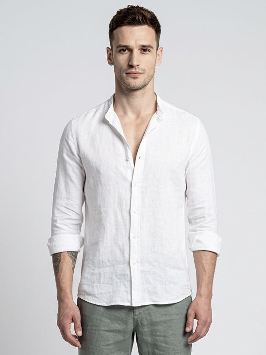PLS Linen shirt Mao