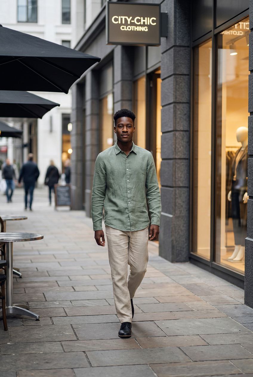 PLS Linen shirt