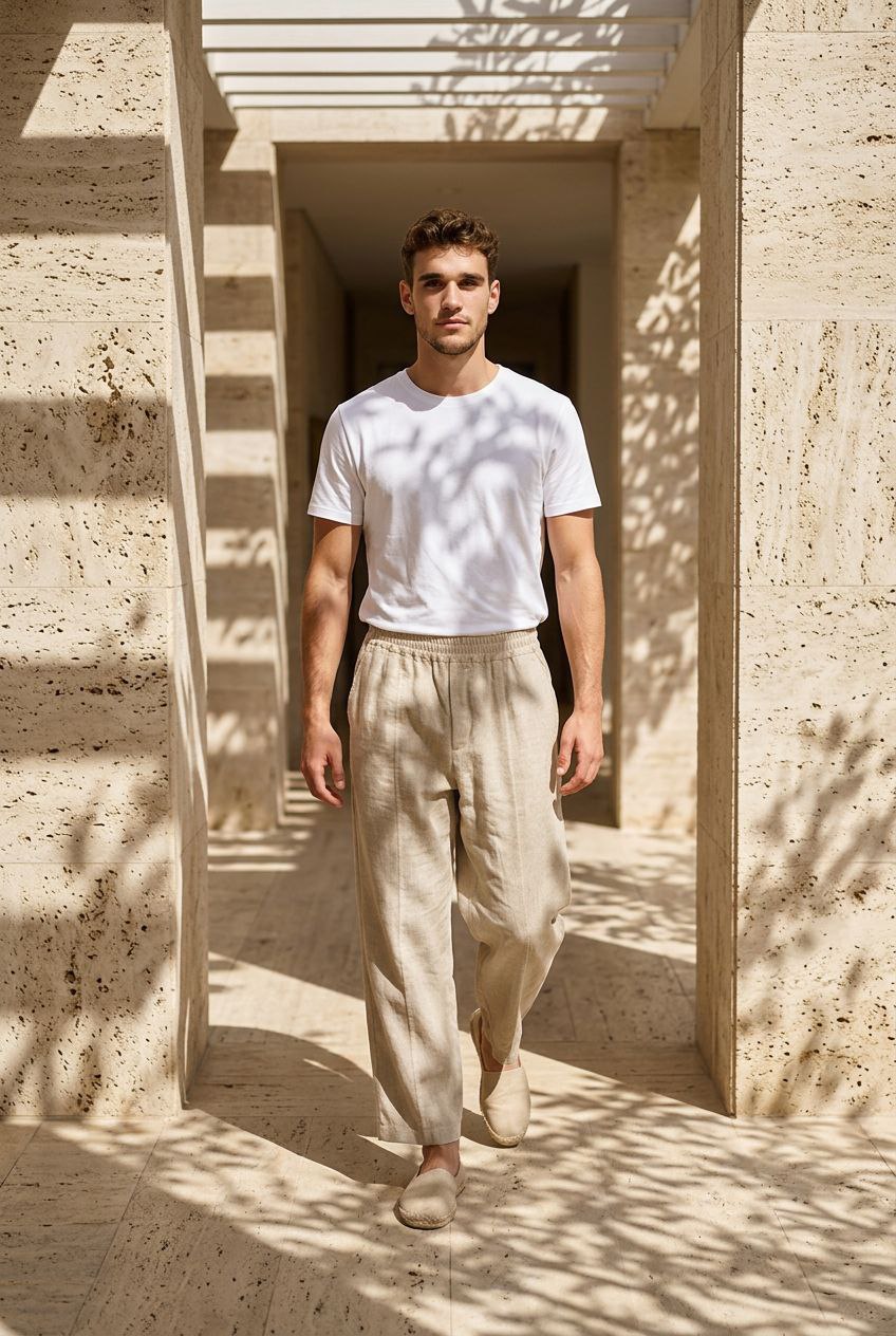 PLS Linen salwar pants