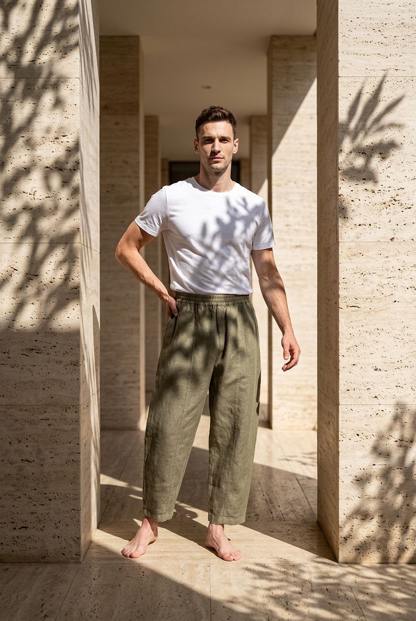 PLS Linen salwar pants