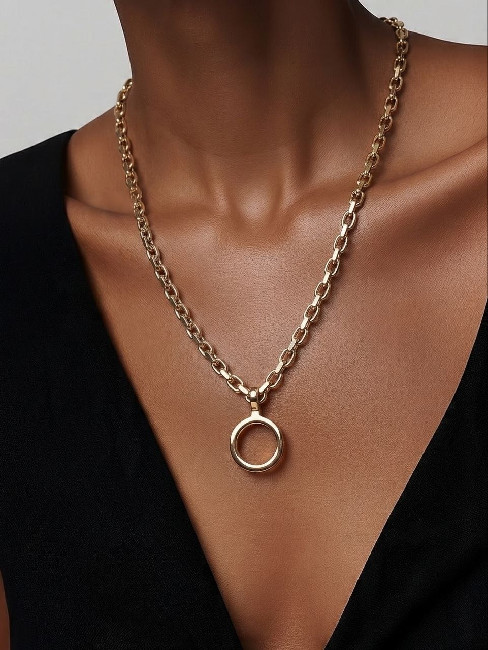 Zag Bijoux Ring Necklace