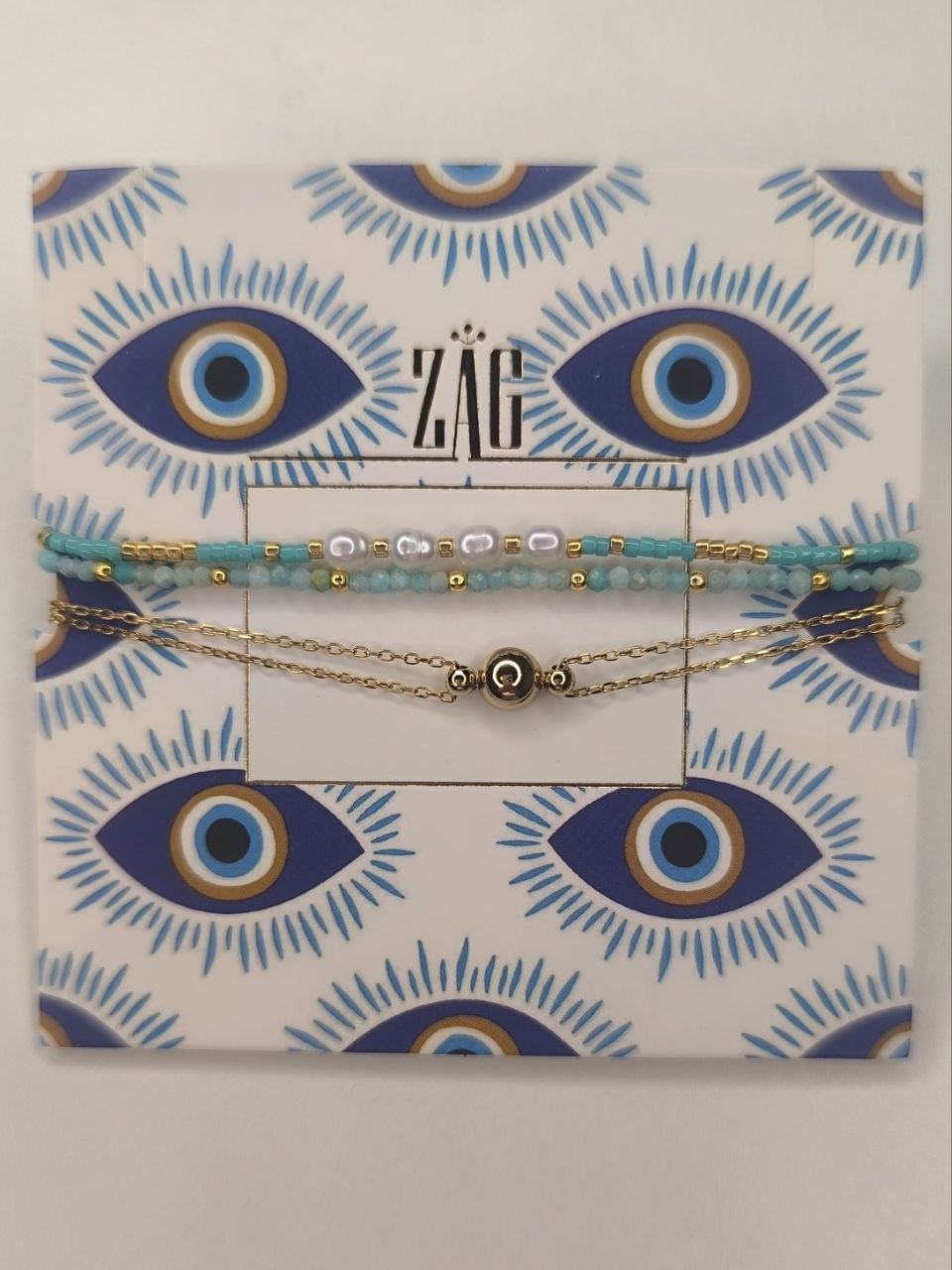 ZAG Bijoux Layered Charm Bracelet