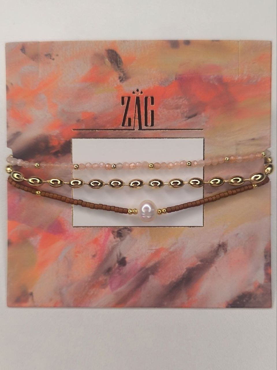 ZAG Bijoux Layered Charm Bracelet