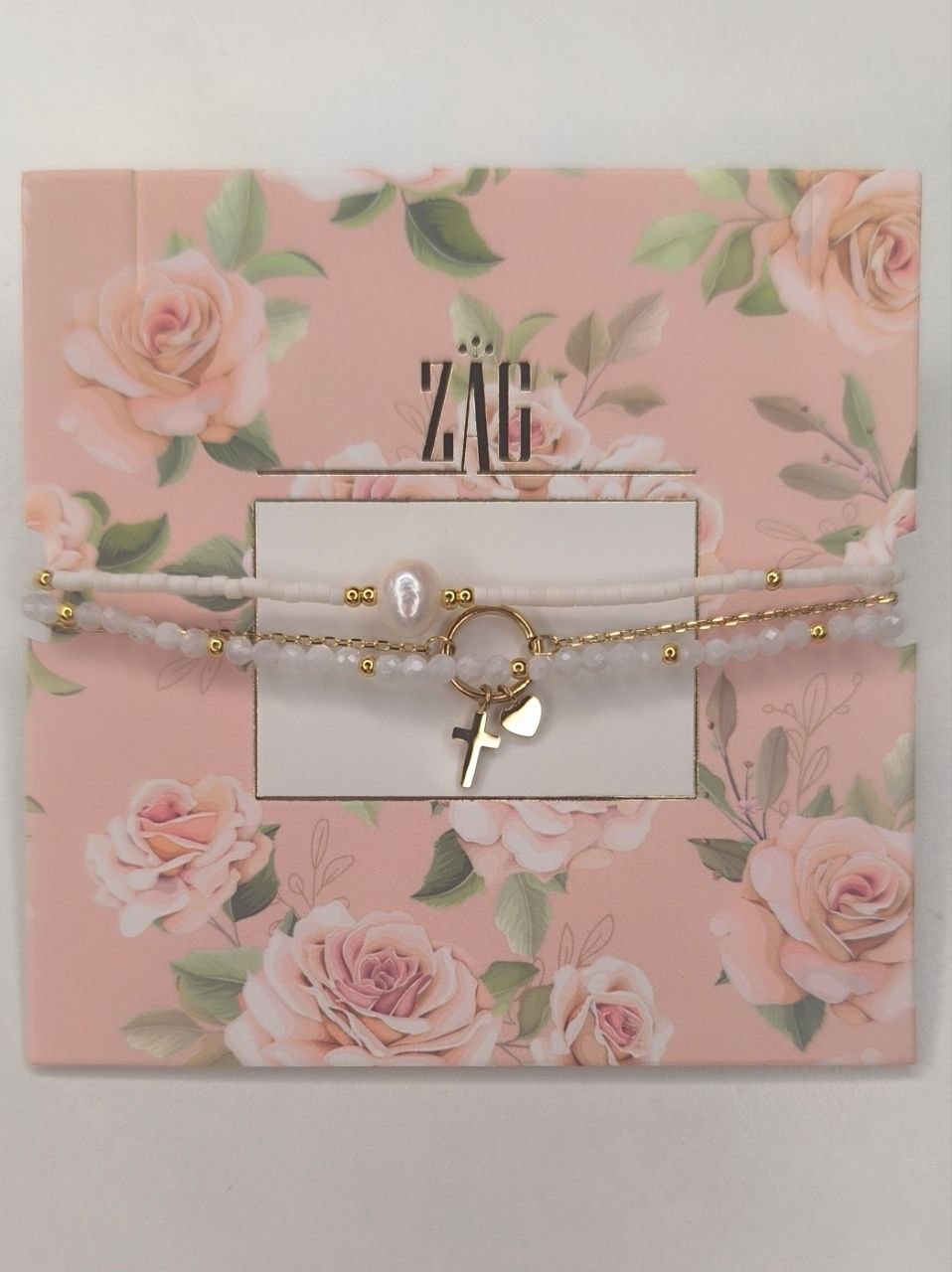 ZAG Bijoux Layered Charm Bracelet