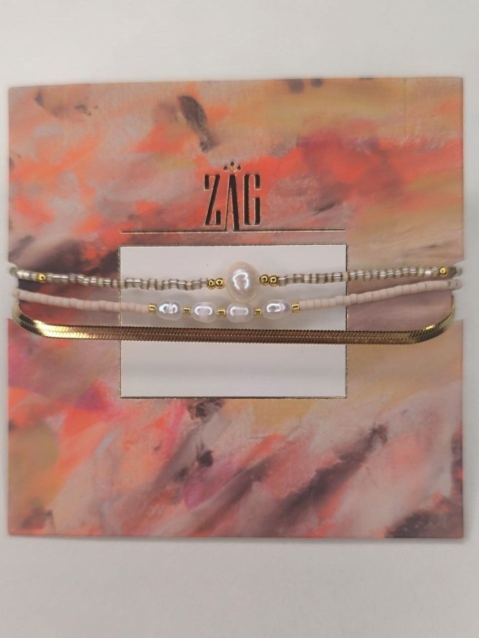 ZAG Bijoux Layered Charm Bracelet