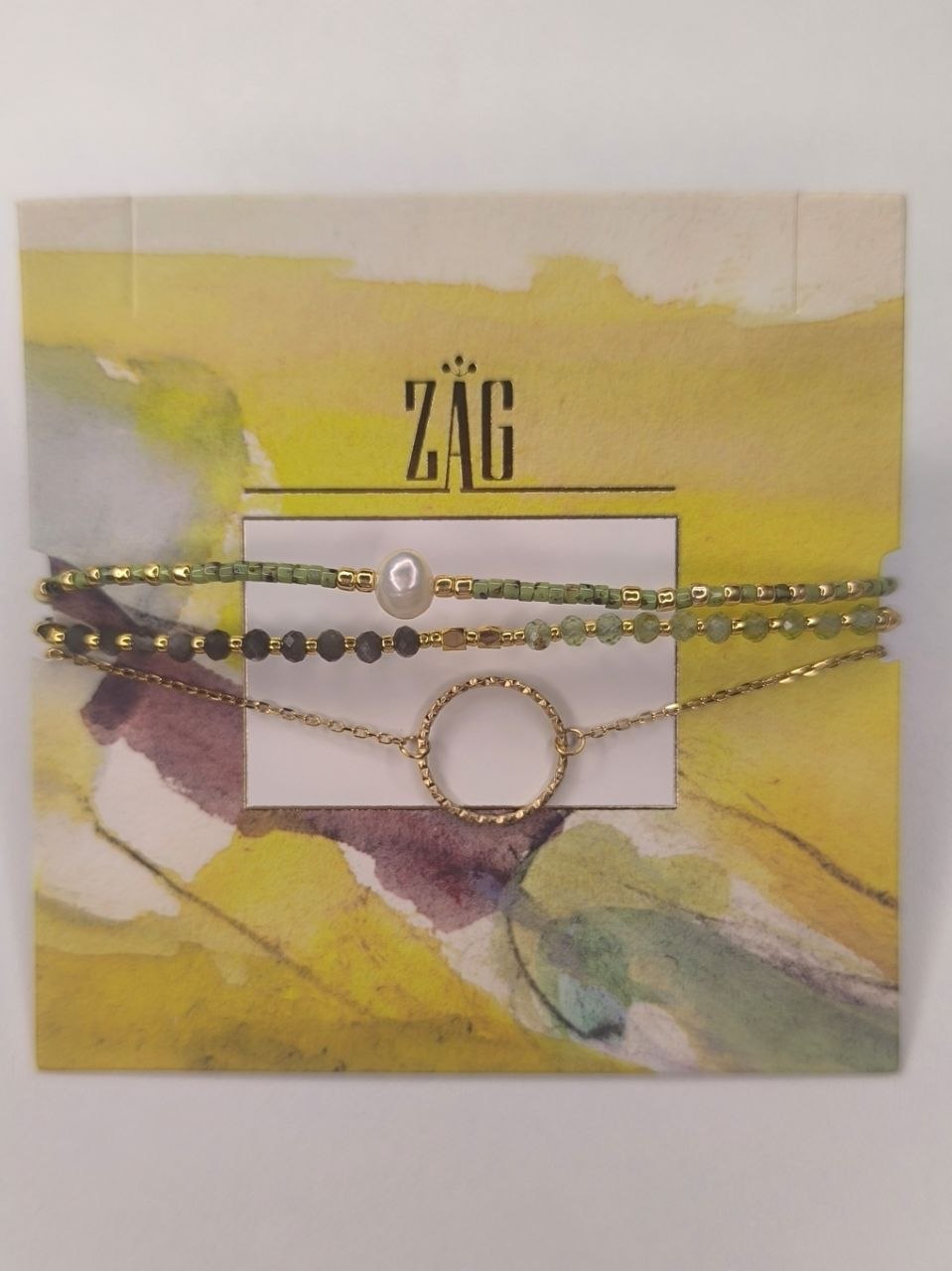ZAG Bijoux Layered Charm Bracelet