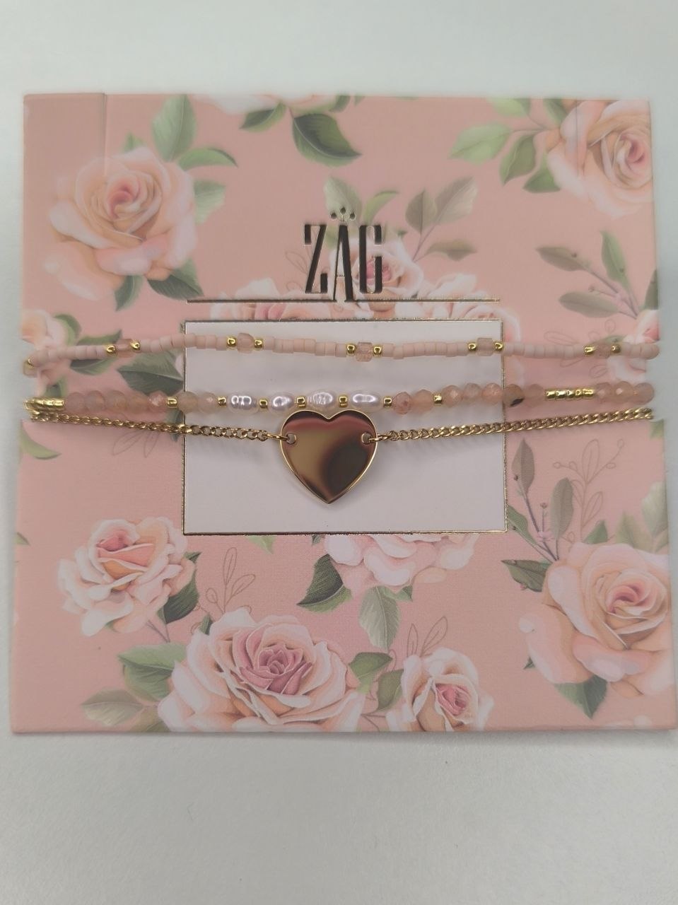 ZAG Bijoux Layered Charm Bracelet