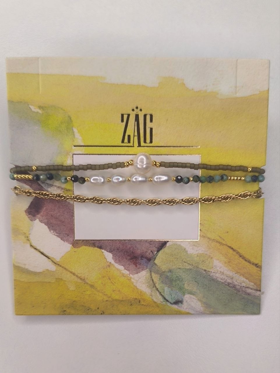 ZAG Bijoux Layered Charm Bracelet