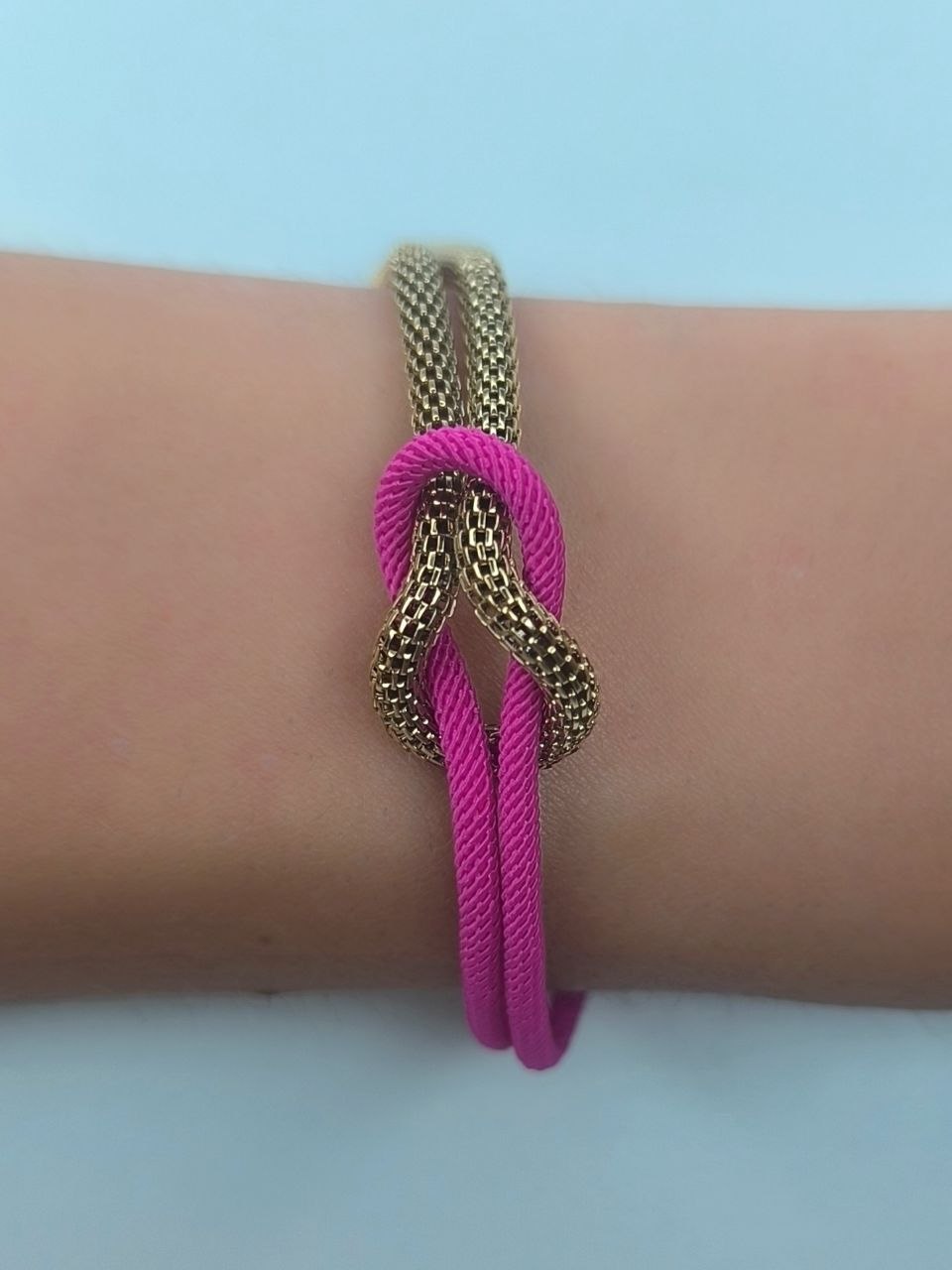 ZAG Bijoux Cord & Crystal Bracelet