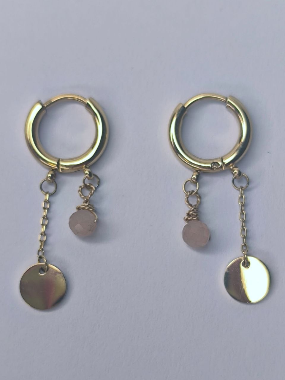 Zag Bijoux Joséphine Hoop Earrings
