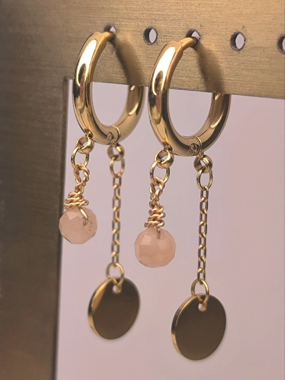 Zag Bijoux Joséphine Hoop Earrings