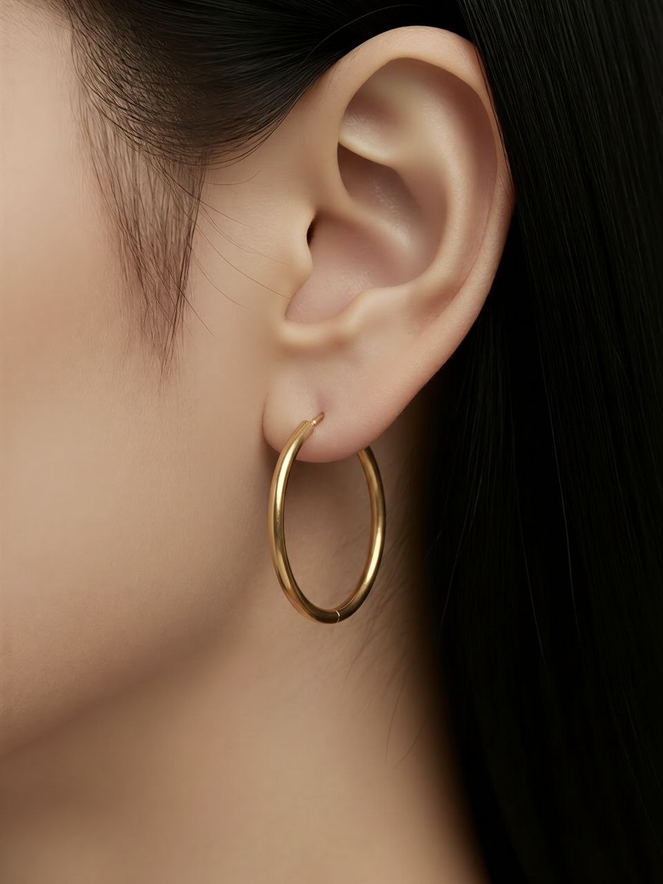 Zag Bijoux Creole Earrings